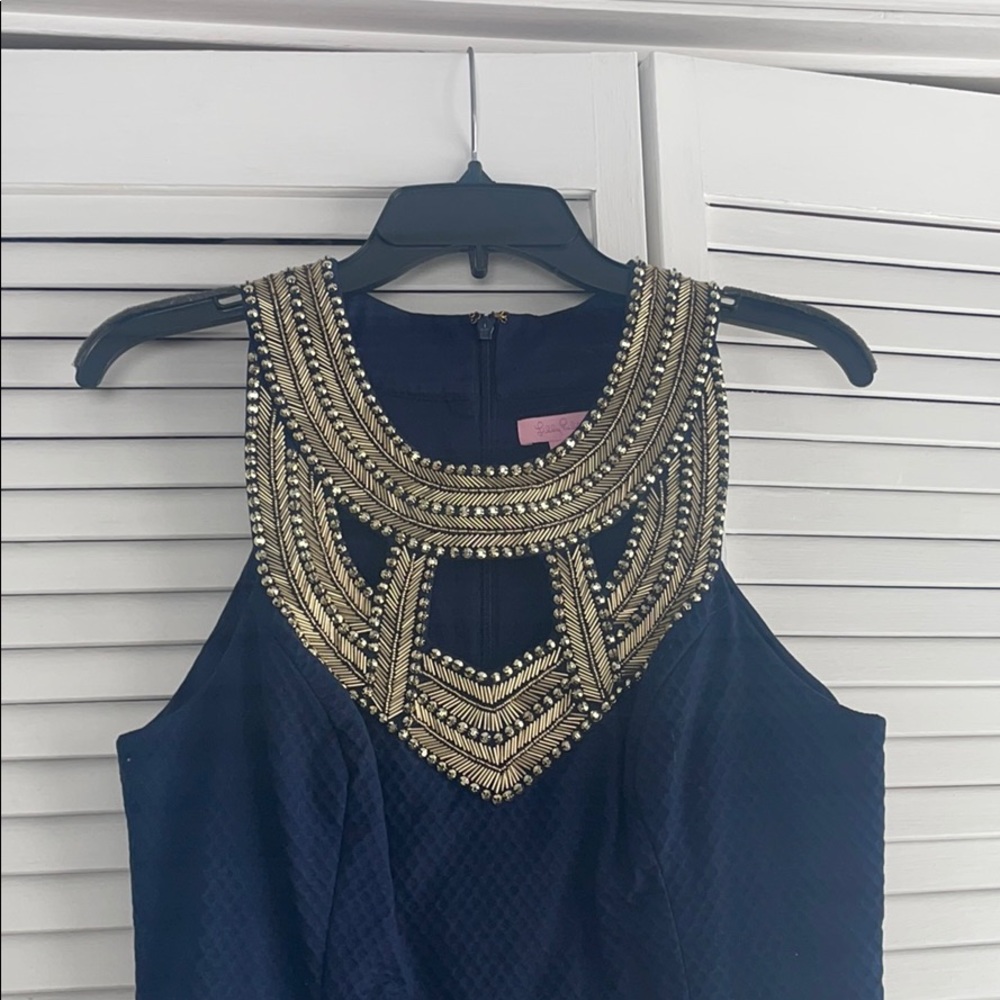 Navy Blue Lilly Pulitzer dress
